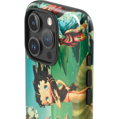 Betty Boop At Sea iPhone 16 Pro Impact Case